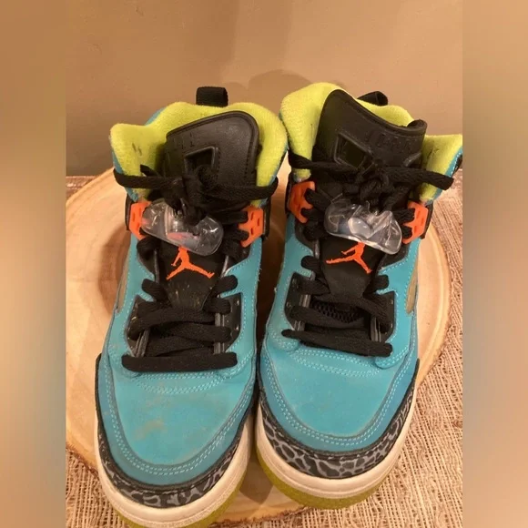 Air Jordan Spiz'Ike Gs 'Dusty Cactus 317321-317 Size 6Y - Picture 5 of 10